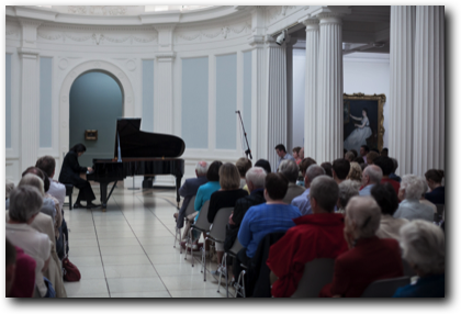 Archie Chen, piano performance at the Hugh Lane Gallery